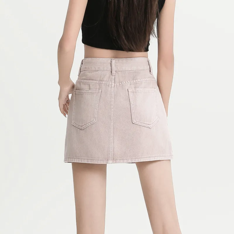 ORIGIN Denim Short Skirts Women's-0