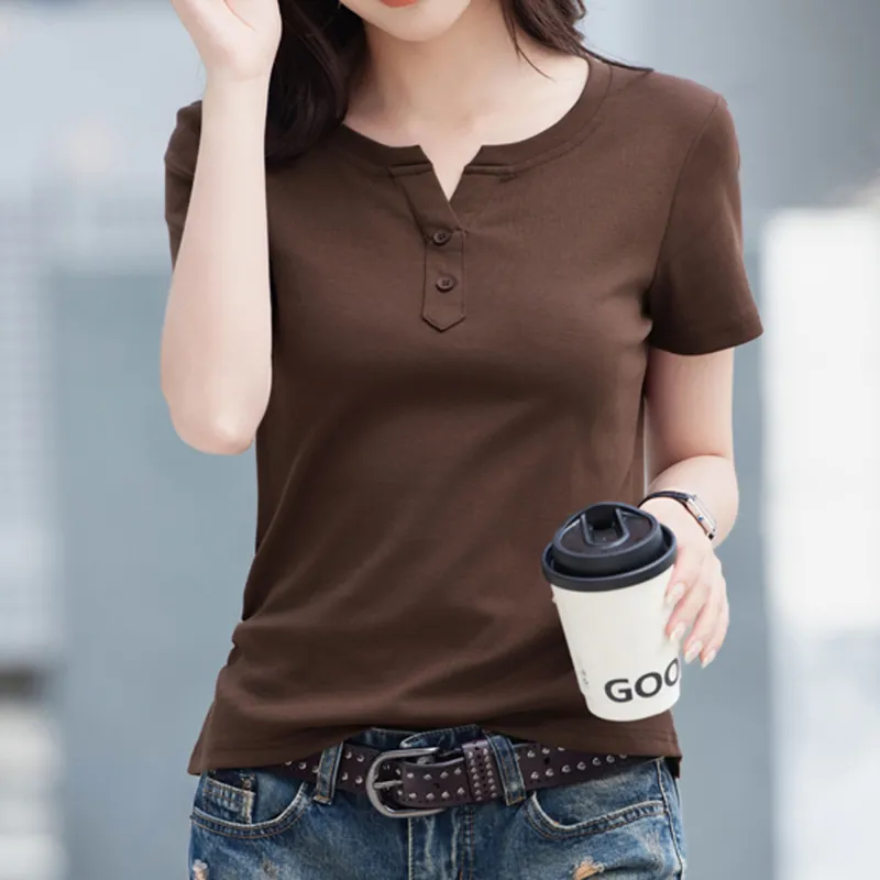 ORIGIN Set in Sleeve T Shirt Women's-10