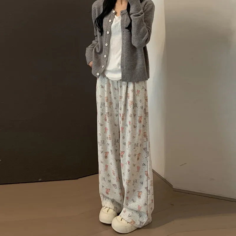 ORIGIN Casual Pants Women's White Gray-5
