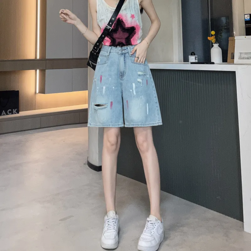 ORIGIN Denim Shorts Women's-3