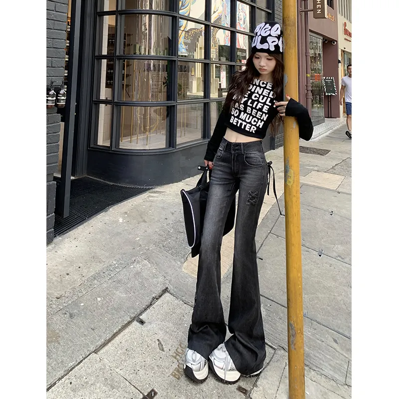 ORIGIN Jeans Women's Black Gray-13