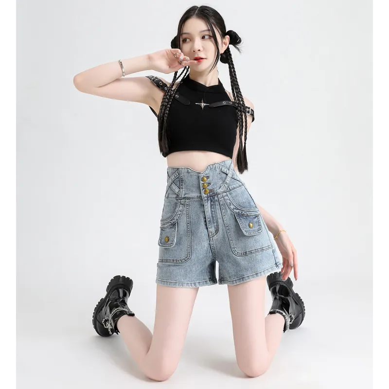 ORIGIN Denim Shorts Women's-5