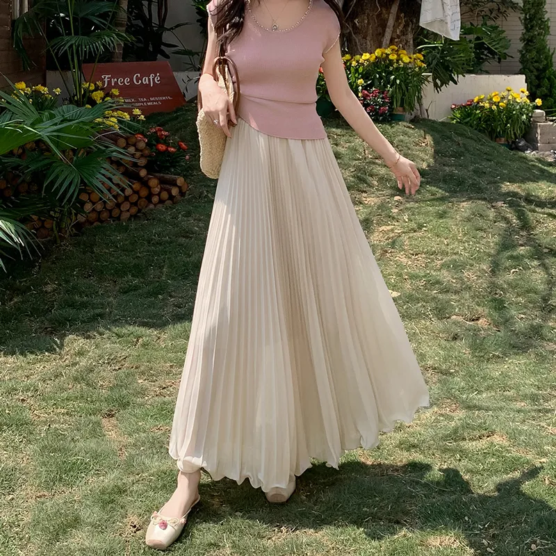 ORIGIN Casual Long Skirt Women's-11