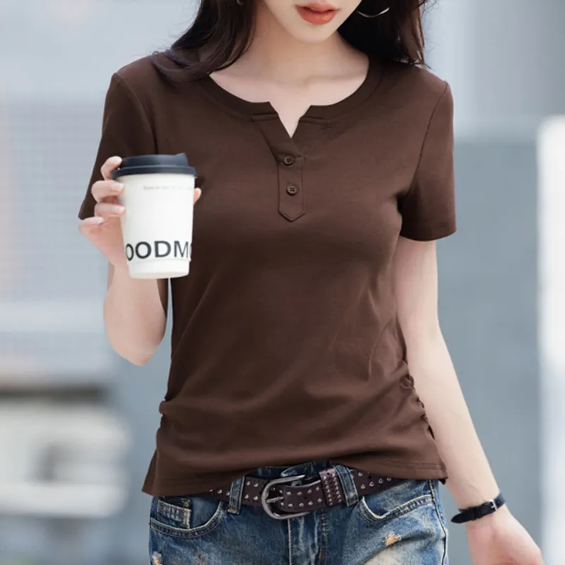ORIGIN Set in Sleeve T Shirt Women's-9