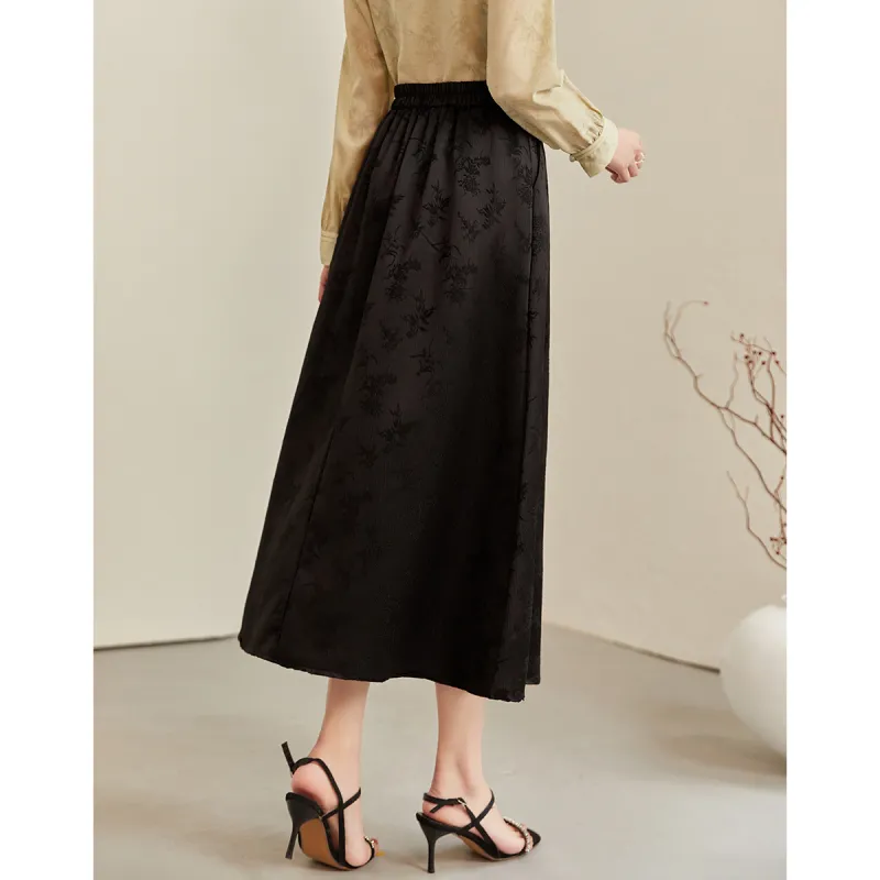 ORIGIN Casual Long Skirt Women's-4