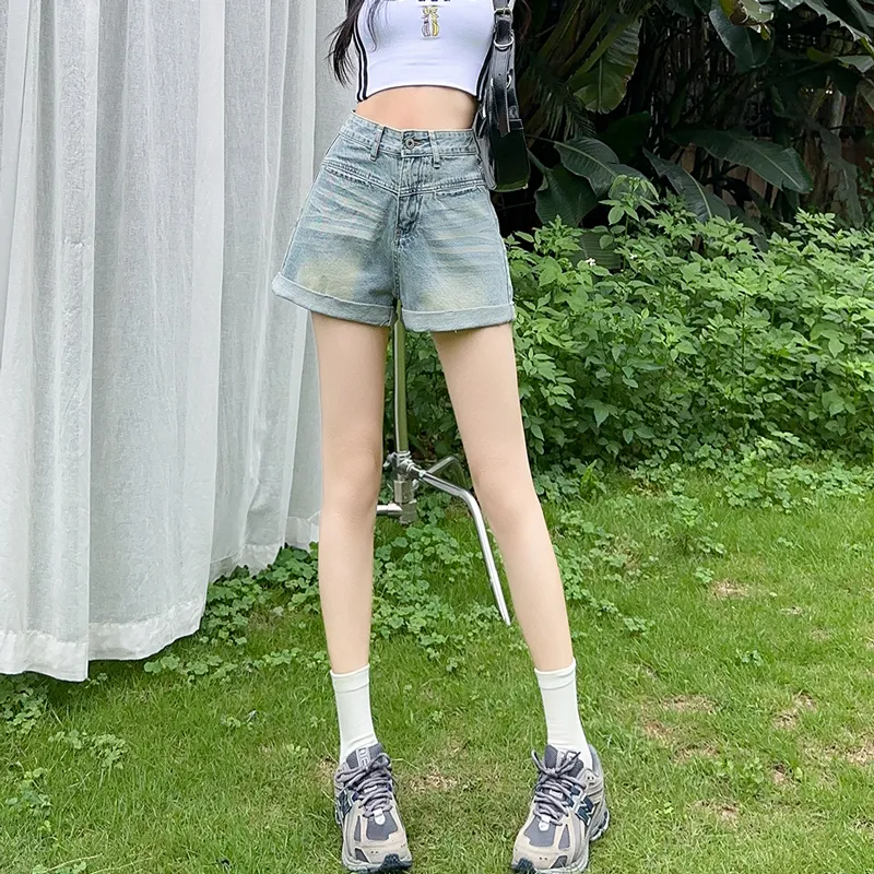 ORIGIN Denim Shorts Women's-5