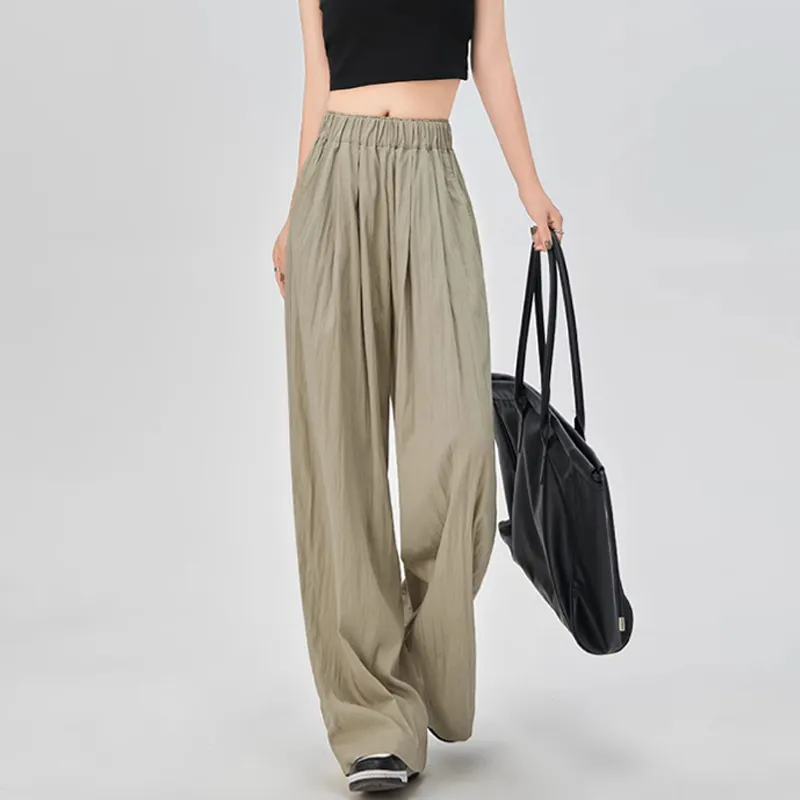 ORIGIN Casual Pants Women's Apricot-11