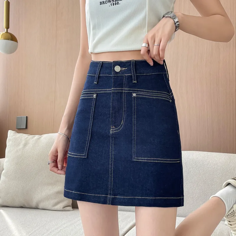 ORIGIN Denim Short Skirts Women's-3