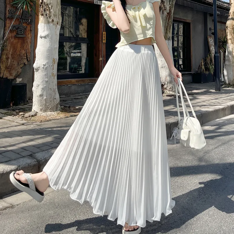 ORIGIN Casual Long Skirt Women's-3