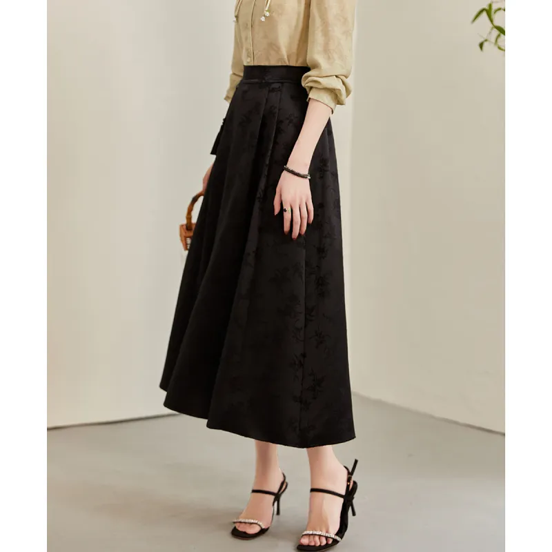 ORIGIN Casual Long Skirt Women's-2