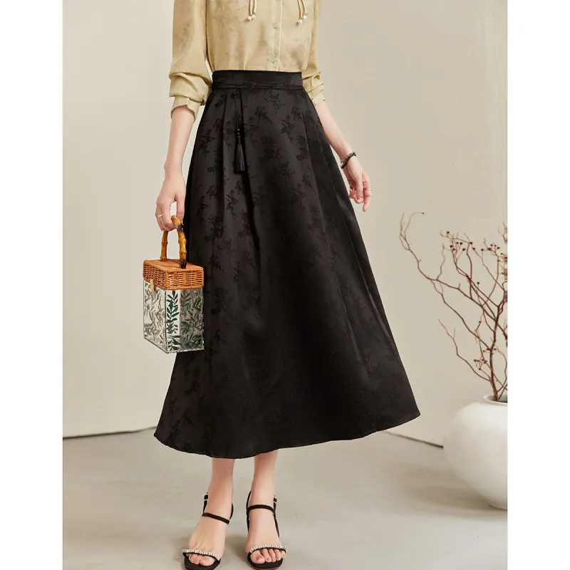 ORIGIN Casual Long Skirt Women's-1