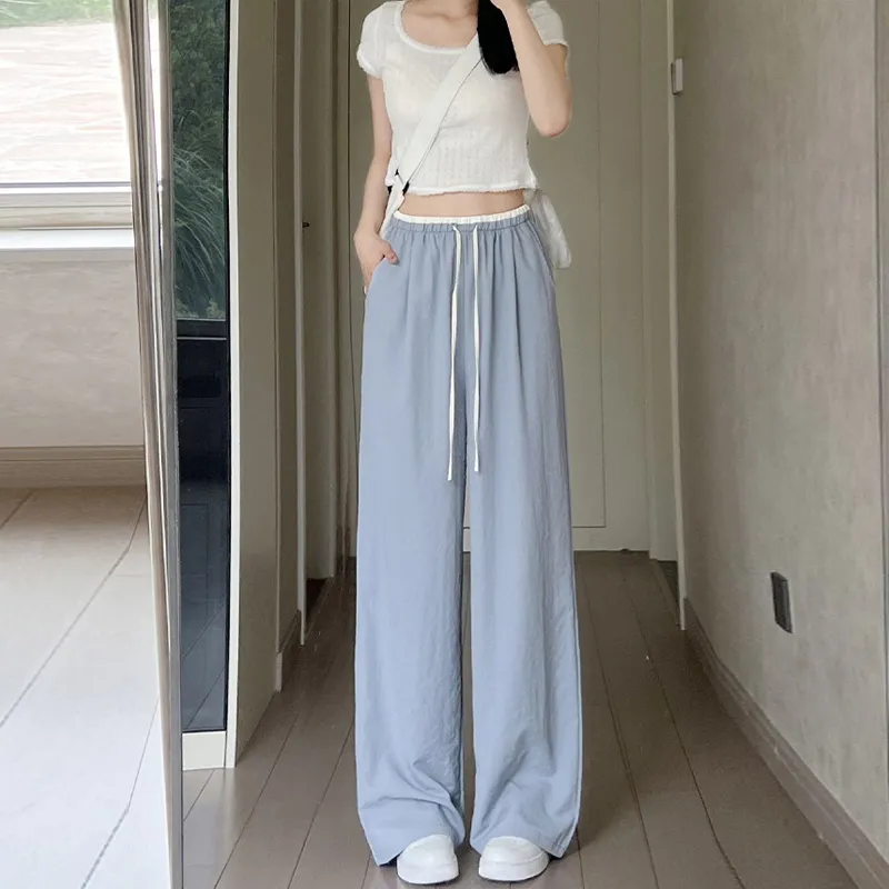 ORIGIN Casual Pants Women's Blue-9