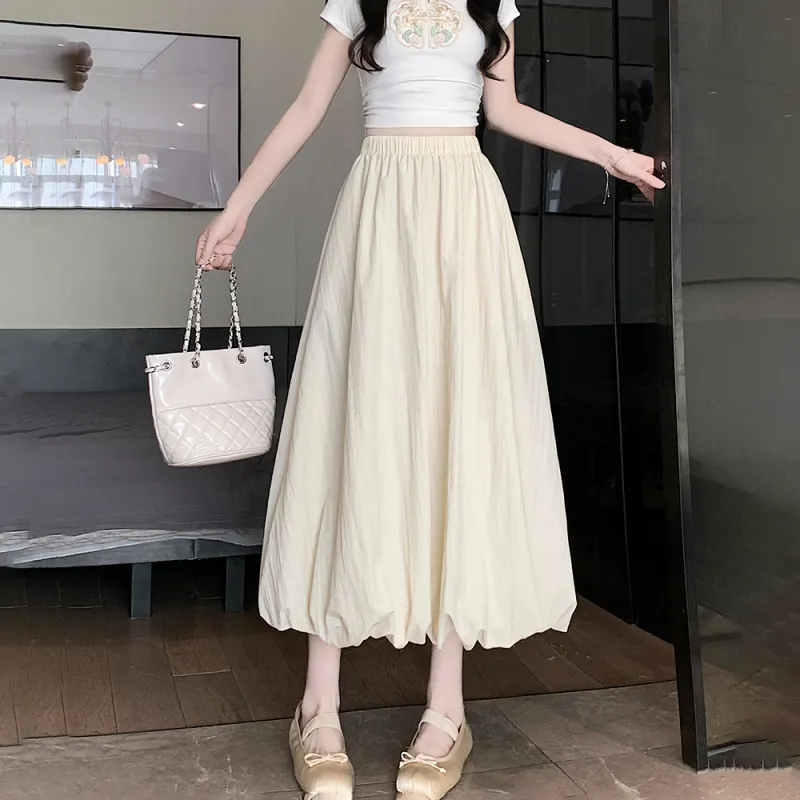 ORIGIN Casual Long Skirt Women's-14