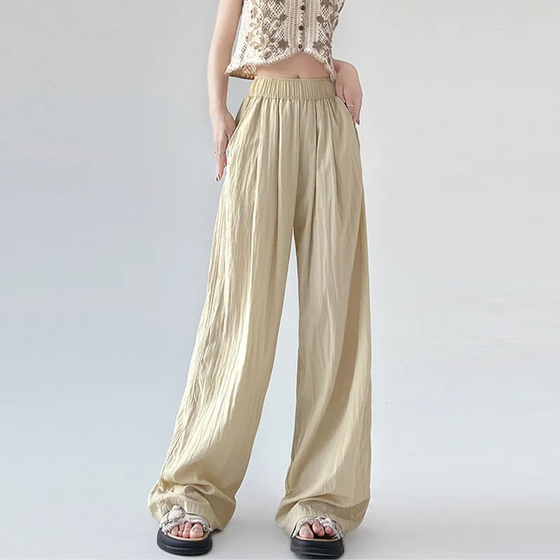 ORIGIN Casual Pants Women's Apricot-2