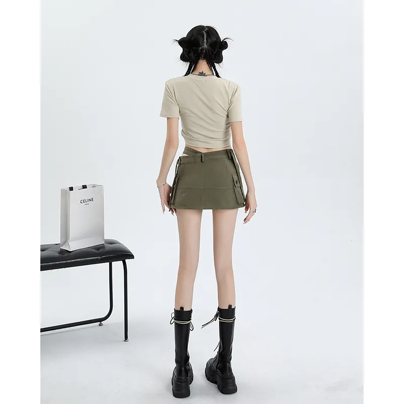 ORIGIN Cargo Short Skirts Women's-6