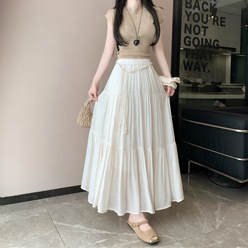 ORIGIN Casual Long Skirt Women's-15