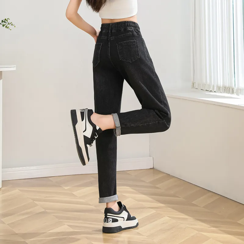 ORIGIN Jeans Women's Black Gray Color-3