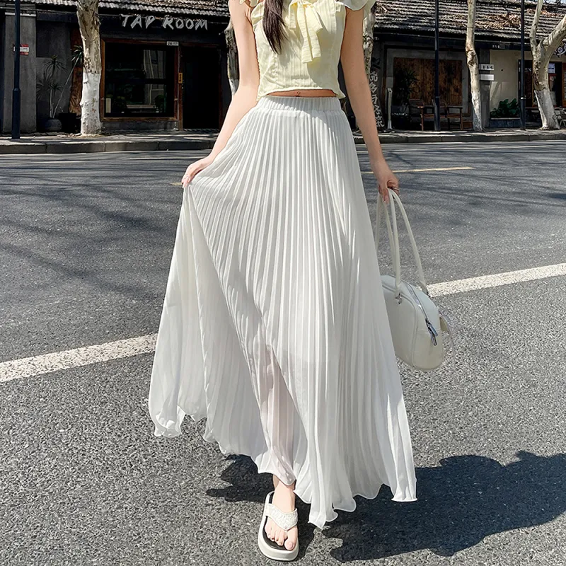 ORIGIN Casual Long Skirt Women's-2