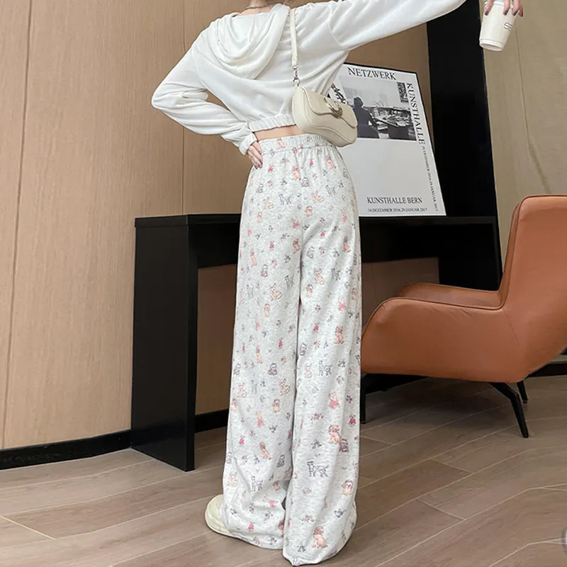 ORIGIN Casual Pants Women's White Gray-14