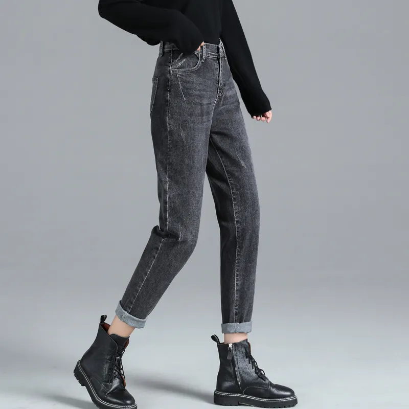 ORIGIN Jeans Women's Black Gray Color-1