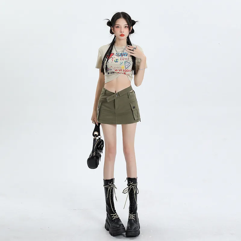 ORIGIN Cargo Short Skirts Women's-5