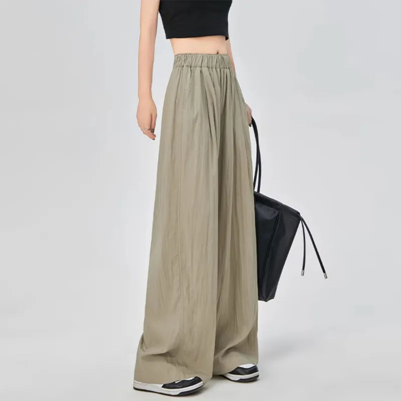 ORIGIN Casual Pants Women's Apricot-12