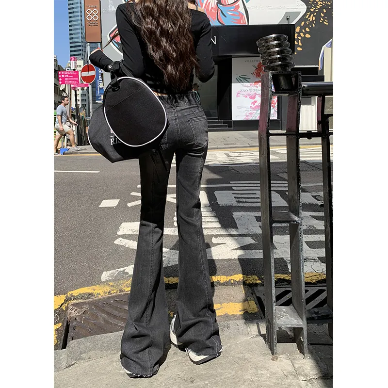 ORIGIN Jeans Women's Black Gray-12