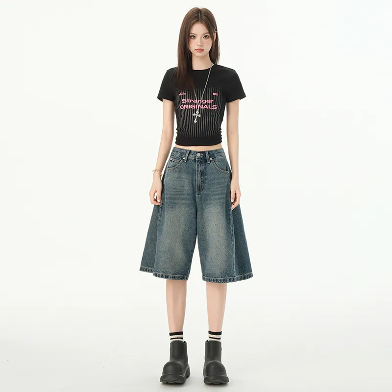 ORIGIN SS25 Denim Shorts Women's-4