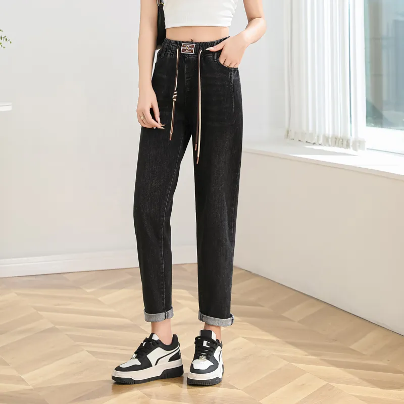 ORIGIN Jeans Women's Black Gray Color-4