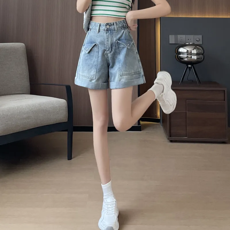 ORIGIN Denim Shorts Women's-3