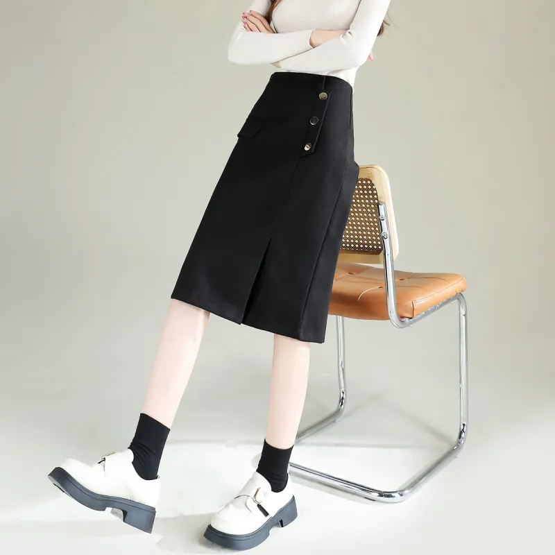 ORIGIN Casual Long Skirts Women's-1