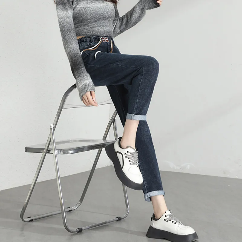 ORIGIN Jeans Women's Black Gray Color-9