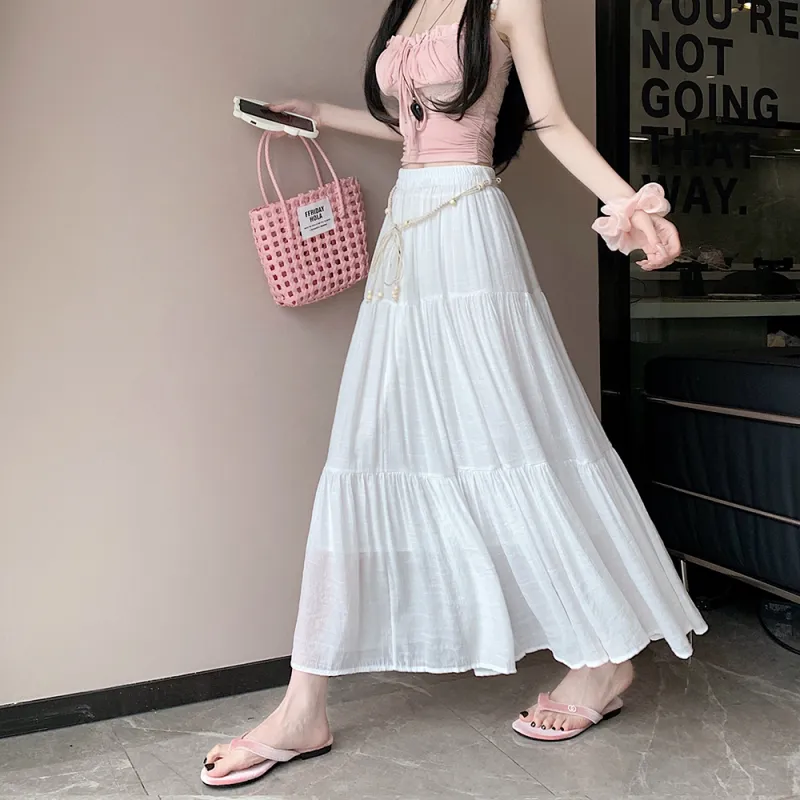 ORIGIN Casual Long Skirt Women's-8