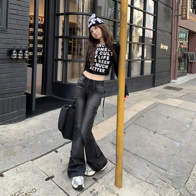 ORIGIN Jeans Women's Black Gray-2