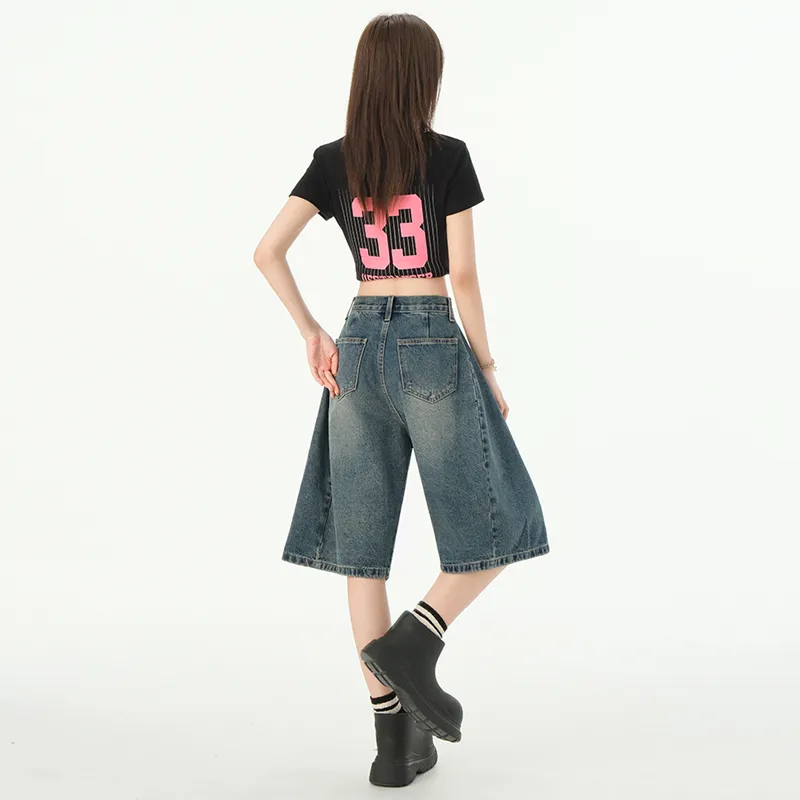 ORIGIN SS25 Denim Shorts Women's-6