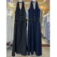 Black Gray (Camisole Backless)