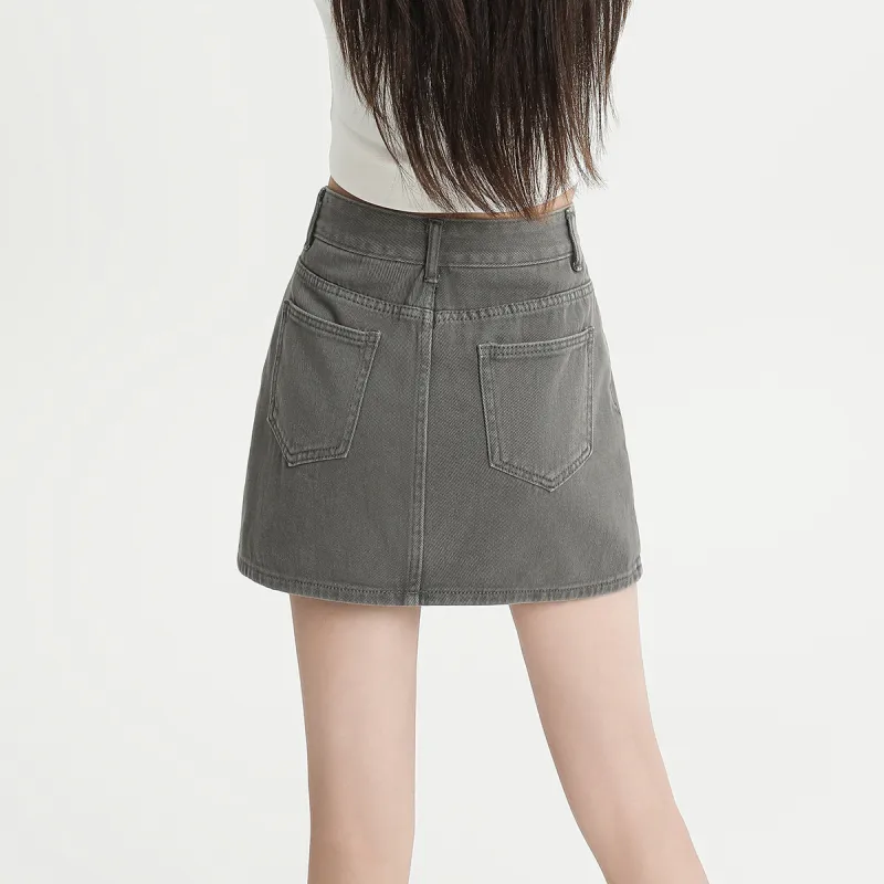 ORIGIN Denim Short Skirts Women's-3