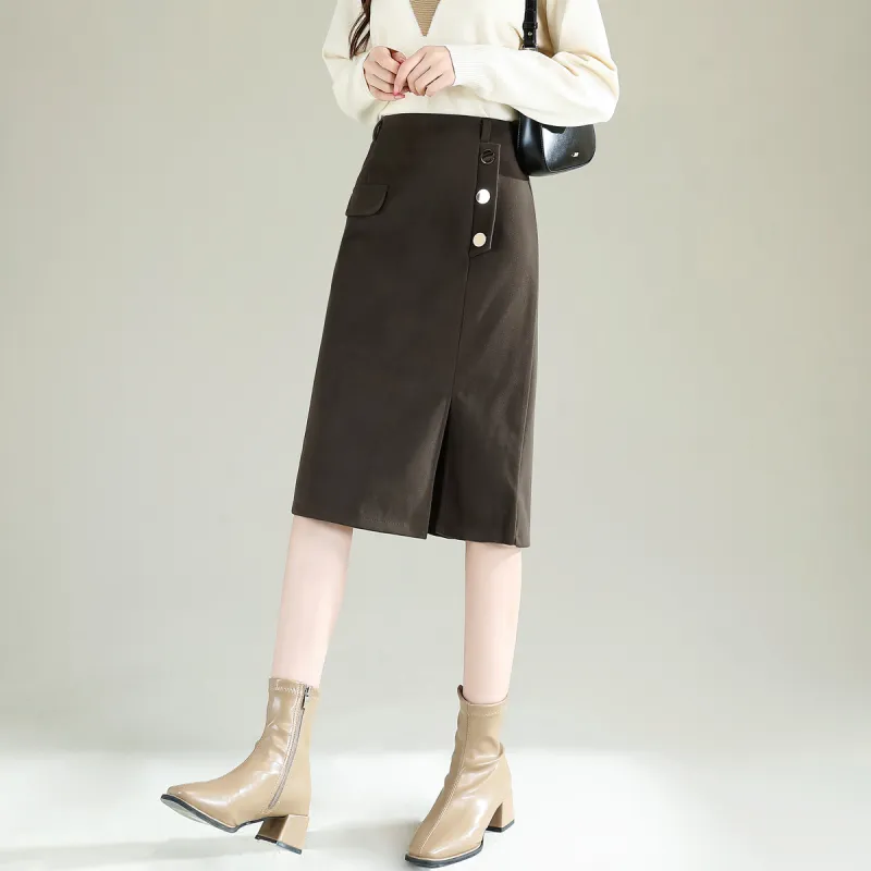 ORIGIN Casual Long Skirts Women's-9