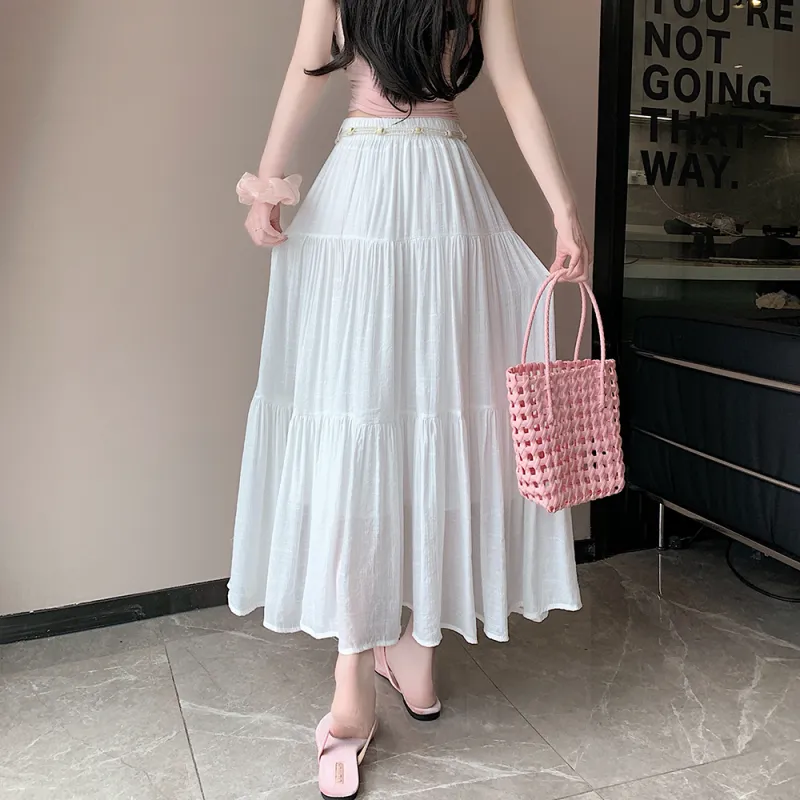 ORIGIN Casual Long Skirt Women's-5