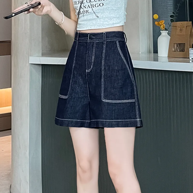 ORIGIN Denim Shorts Women's Denim Blue-1