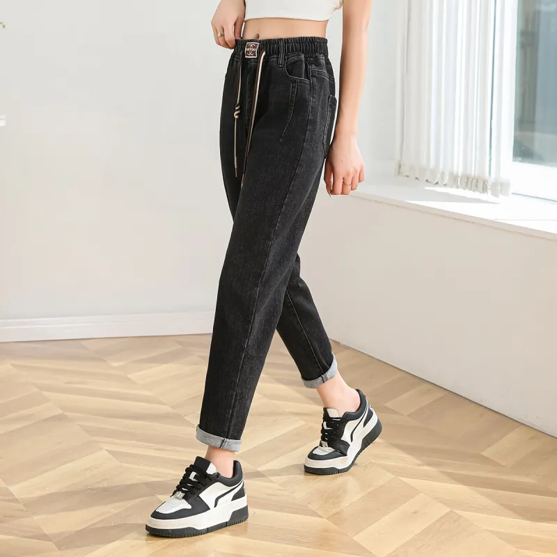 ORIGIN Jeans Women's Black Gray Color-2