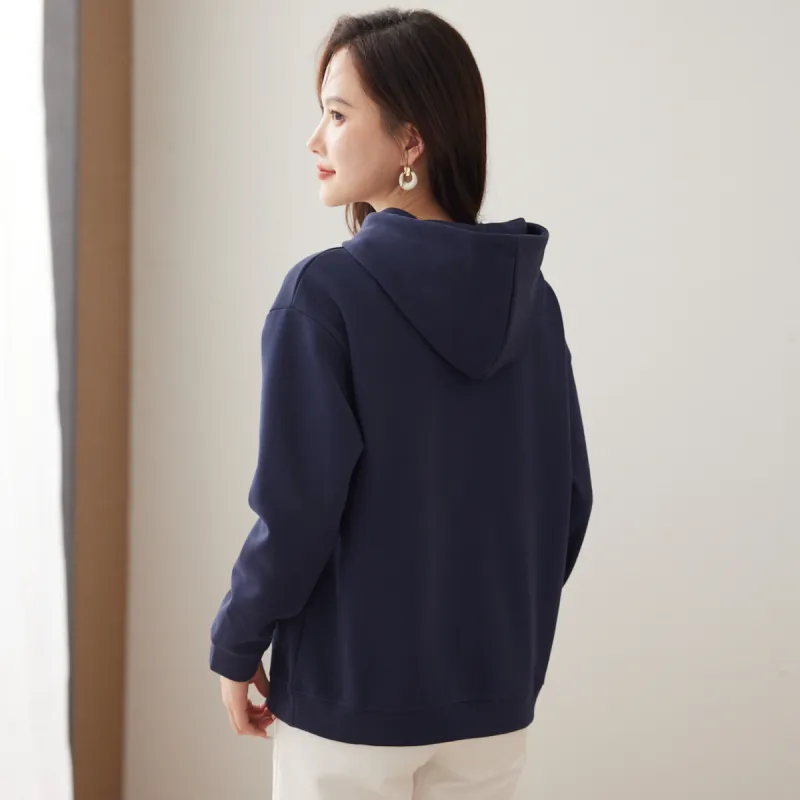ORIGIN Sweatshirt Women's Navy Blue-4