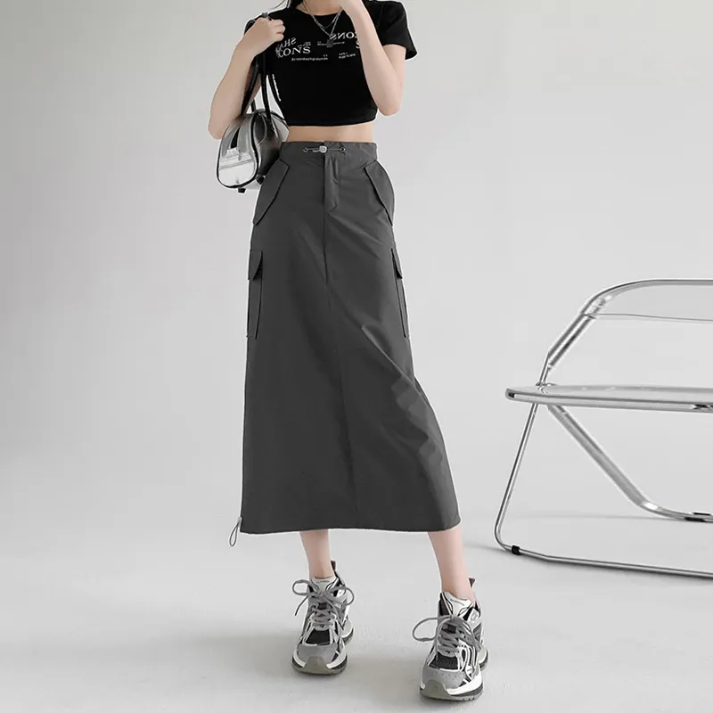ORIGIN Casual Long Skirt Women's-4