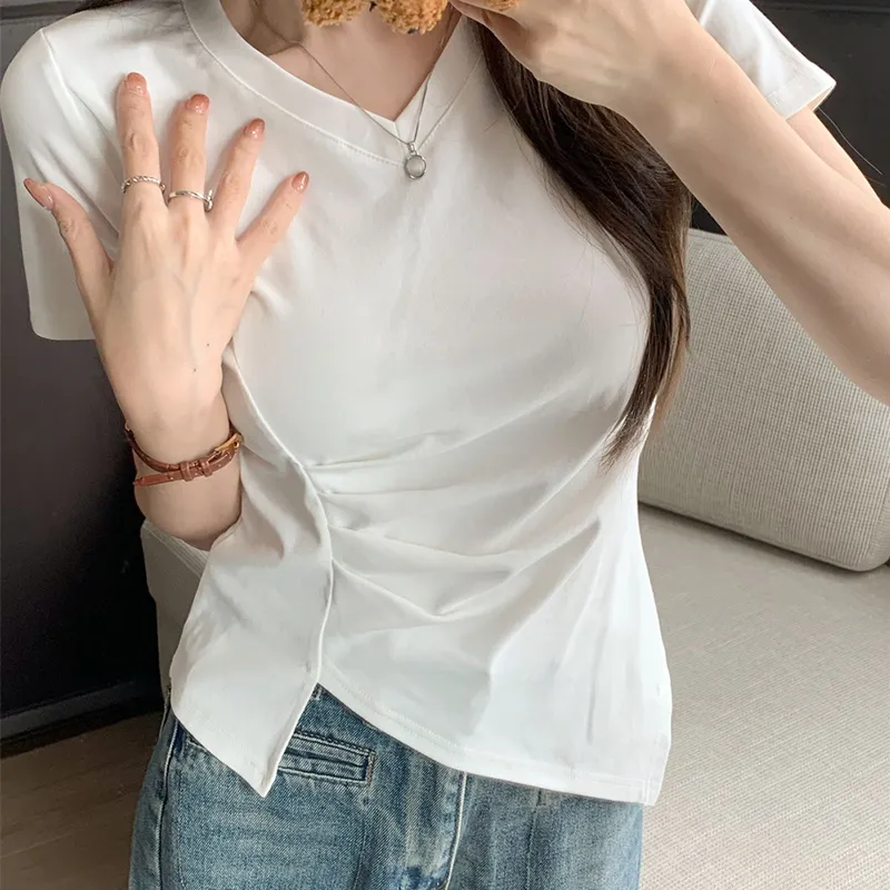 ORIGIN T Shirts Women's White-5