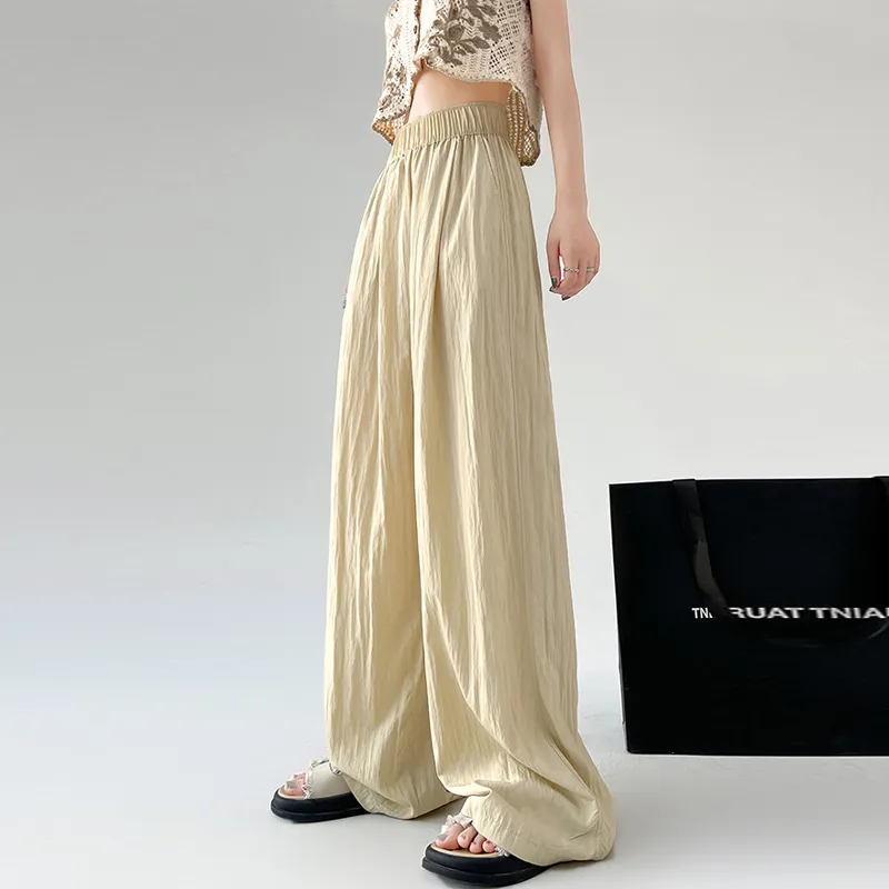 ORIGIN Casual Pants Women's Apricot-8