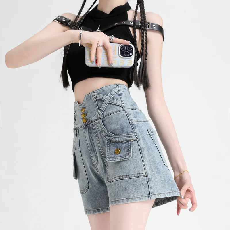 ORIGIN Denim Shorts Women's-4
