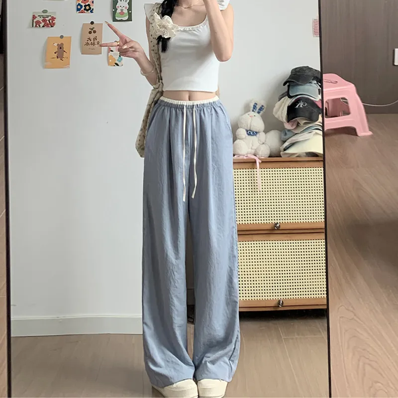 ORIGIN Casual Pants Women's Blue-5