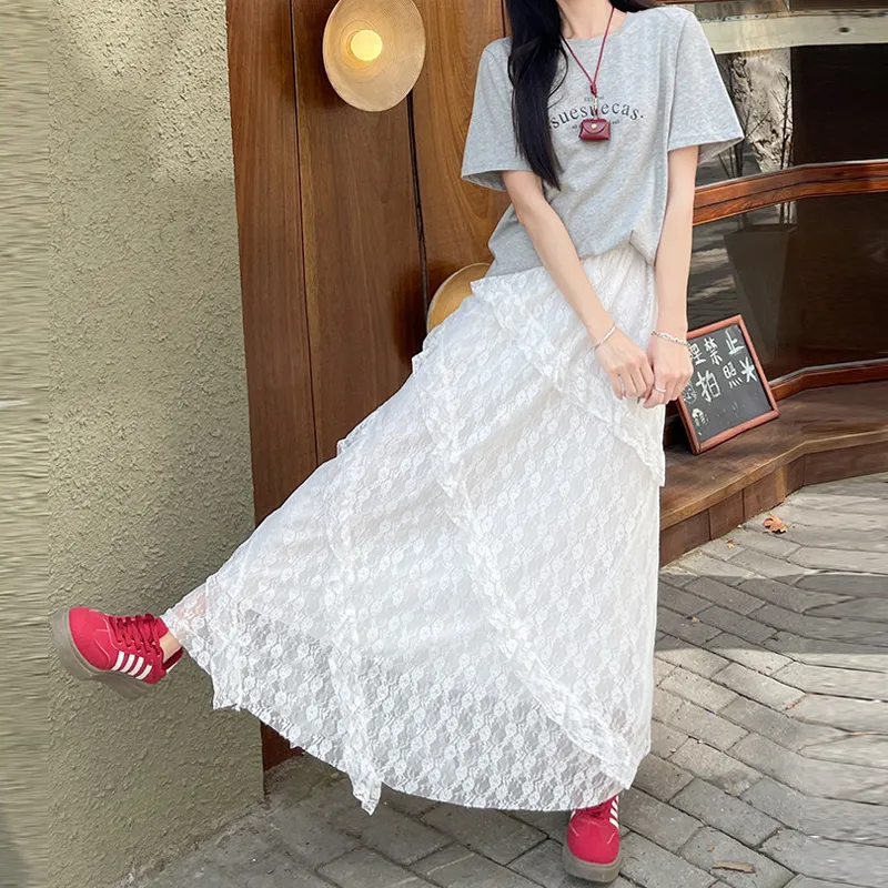 ORIGIN Casual Long Skirt Women's-7