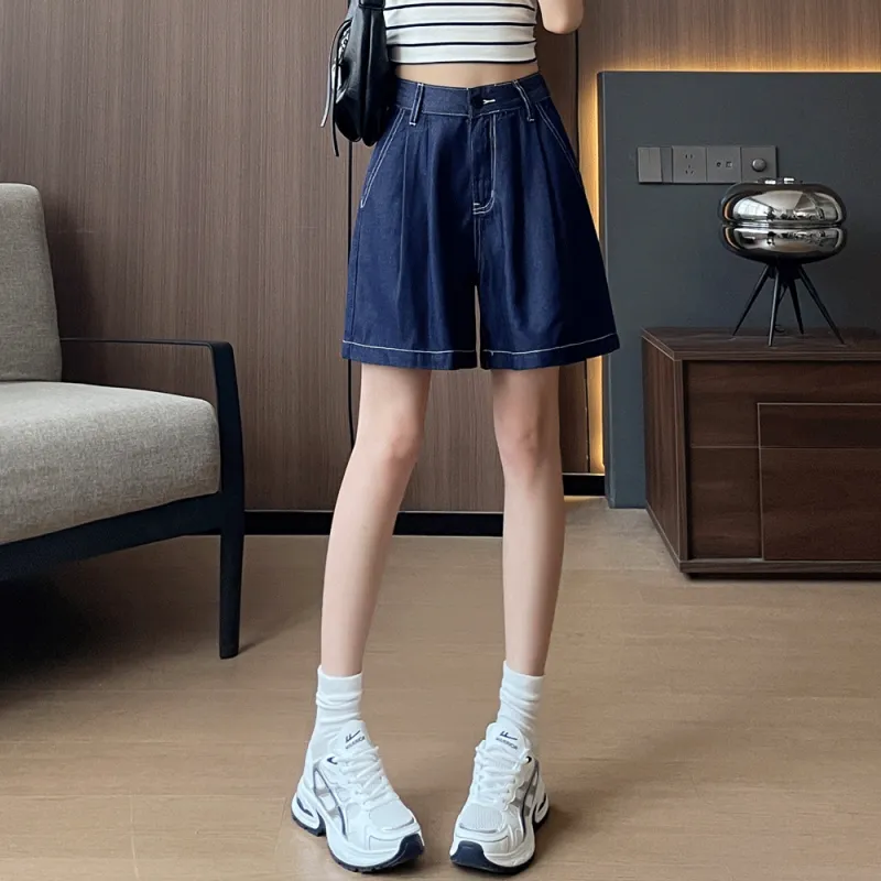 ORIGIN Denim Shorts Women's Denim Blue-6