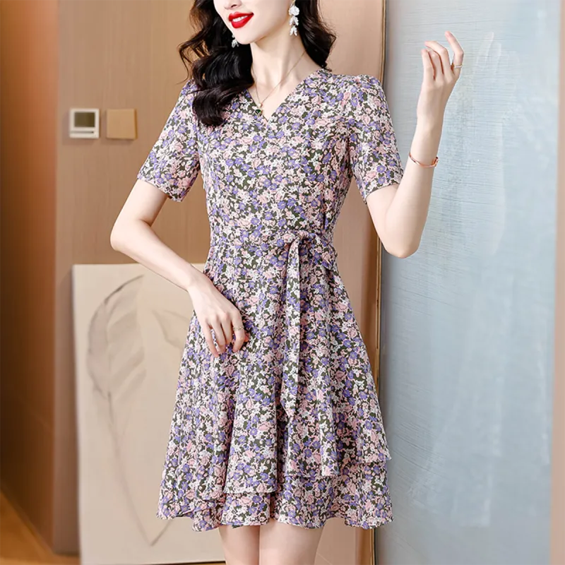 ORIGIN Short Sleeved Dress Women's-6